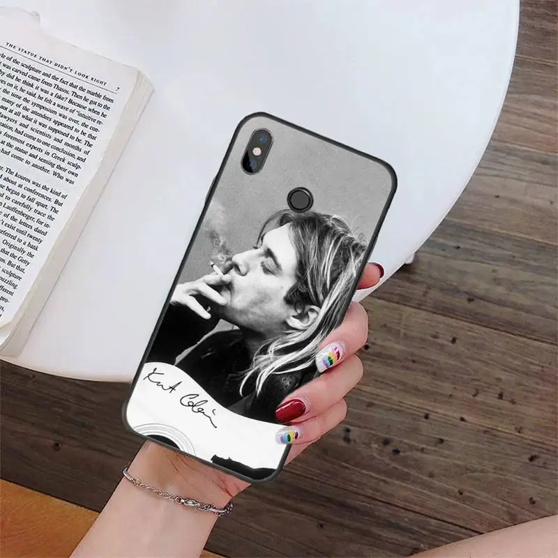 

Nirvana Kurt Cobain Phone Cases For Xiaomi Redmi Note7 Pro Note8 Pro 8T Note9 9S Redmi8 8A Note10 Pro 9C X3
