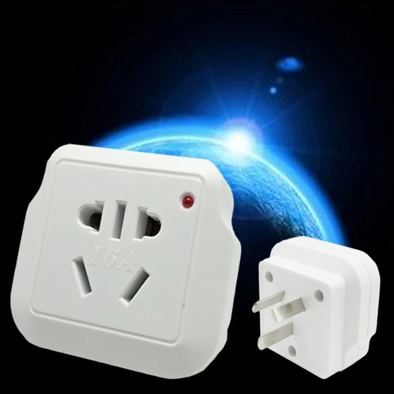 

Universal AC Plug Adapter AC 250V 16A Converter 2 Round Pin Socket Suitable