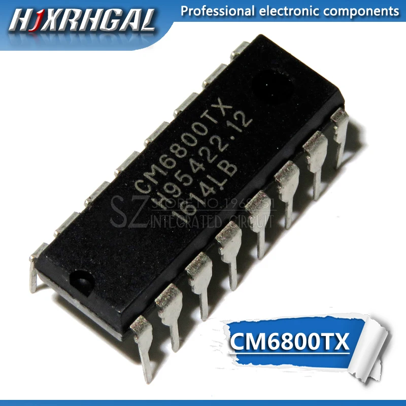 Бесплатная доставка 1 шт./лот CM6800 CM6800TX common line p DIP16 новый оригинальный|Интегральные