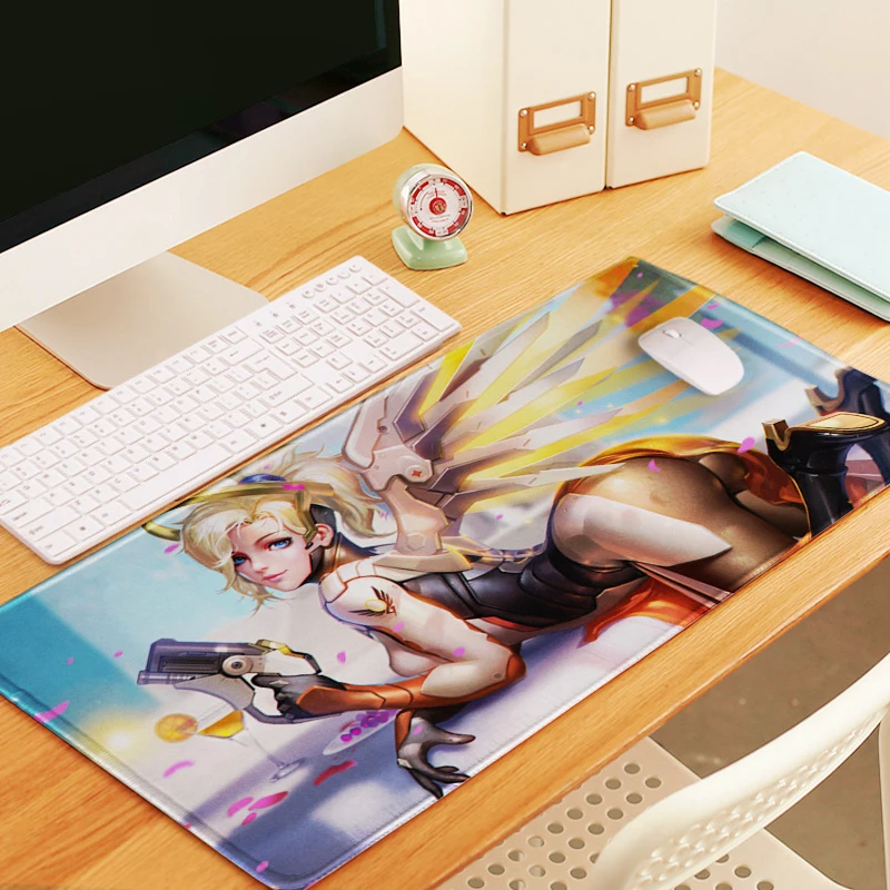Игровой коврик для мыши OW D.va Genji игровой Dva Эргономичный резиновый реквизит