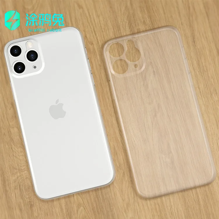 

ultra thin PP360 0.4 MM transparent all-inclusive mobile phone case new for iPhone 11 pro max mobile phone protective cover