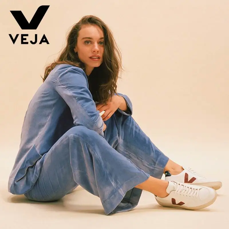 

French Veja Esplar White Shoes Women's Shoes Four Seasons Wild V Word Ins Tide Brand Casual Shoes Men's Shoes white Sports shoes