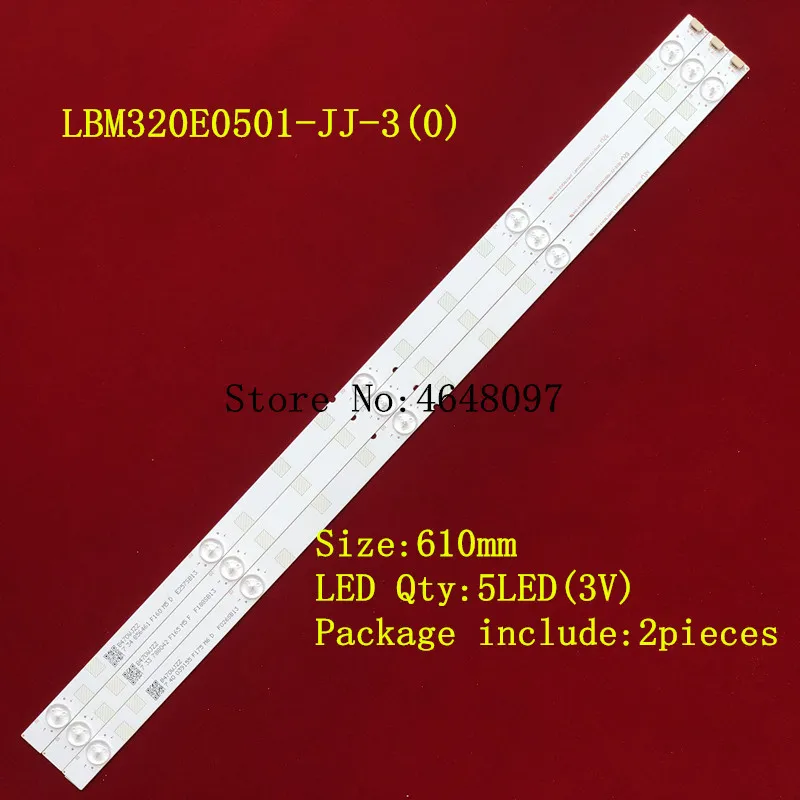 Светодиодный Подсветка ленты 5 лампы для Sharp диагональю 32 дюйма ТВ LC 32LE185M LBM320E0501 JJ