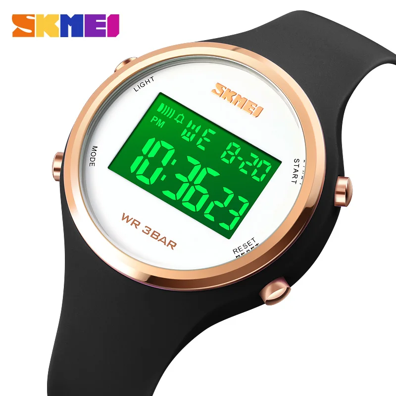 

SKMEI Men Digital Watch LED Display Waterproof Male Wristwatches Chronograph Calendar Alarm Sport Watches Reloj Homme 1720