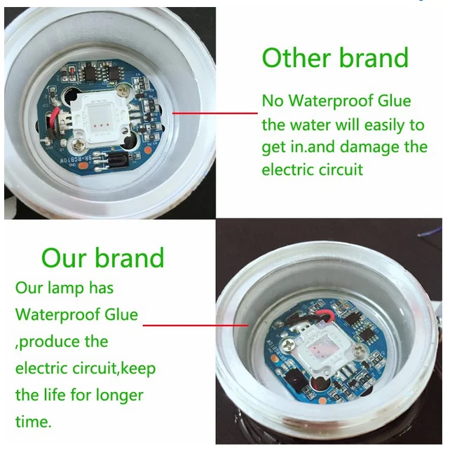 2019 Новый 10 Вт Холодный/теплый белый 12 в светодиодный подводный фонтан светильник