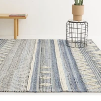 denim wool hand woven carpet living room morocco area rug for bedroom bedside coffee table mat home decor rugs carpet
