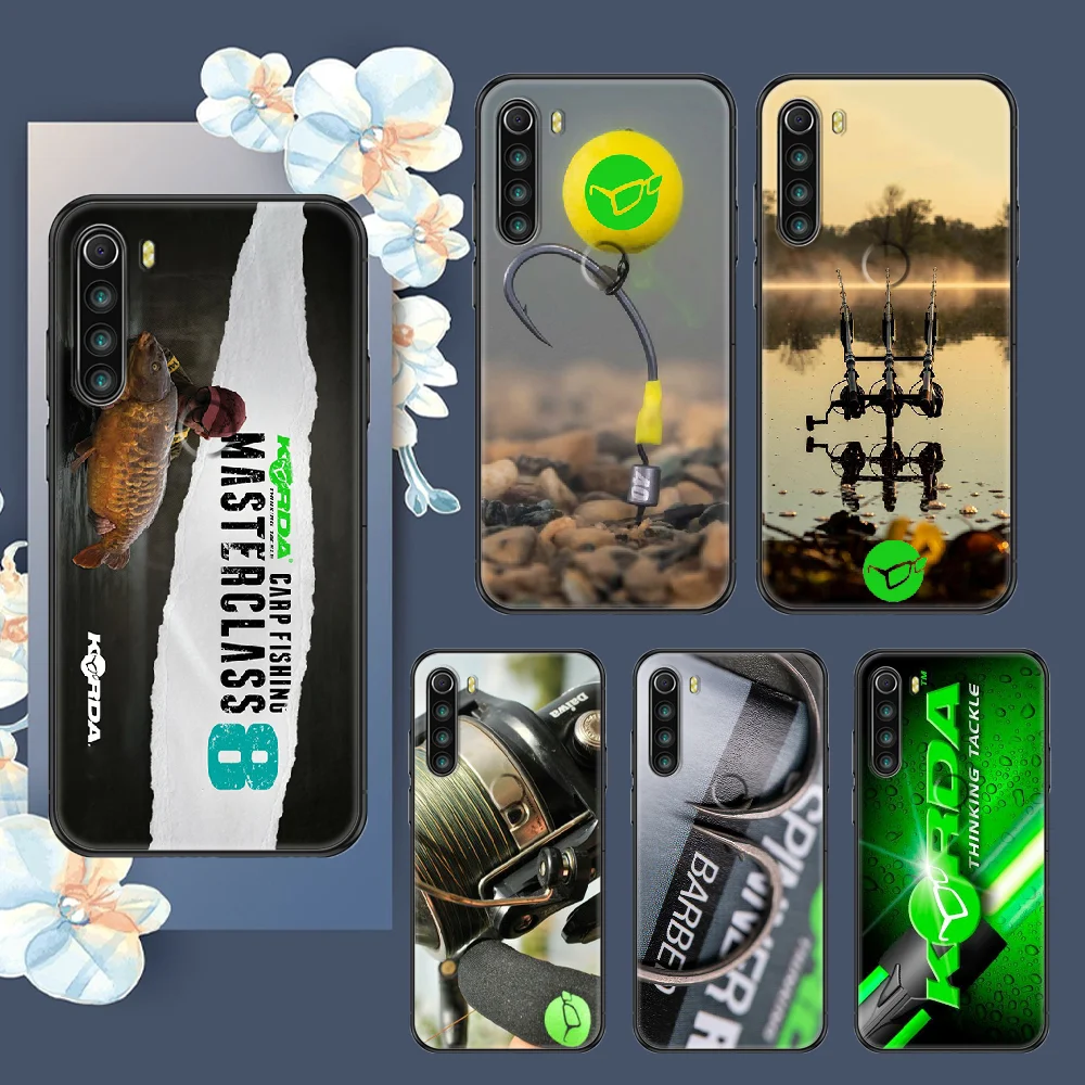 Чехол-накладка для Xiaomi Redmi Note 7, 7A, 8, 8T, 9, 9A, 9S, 10, K30 Pro, черный