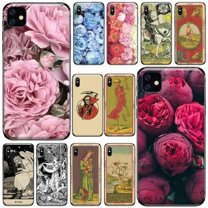 

Retro artistic idol Phone Cases For iphone 7 8 12 11 X XR XS pro Max Mini plus Soft silicone cover shell funda