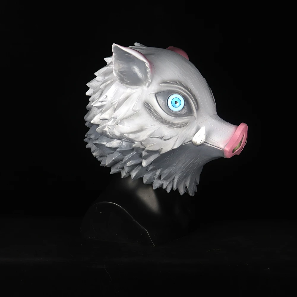 Маска для косплея из аниме рассекающий демонов латексные аксессуары костюма