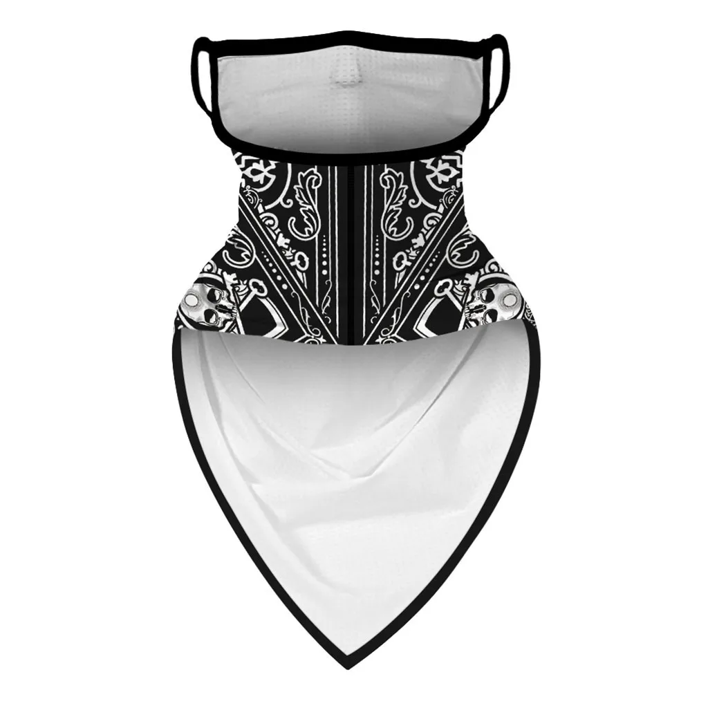 Уличная печать бесшовный волшебный шарф крючок для ушей спортивный трубка шеи