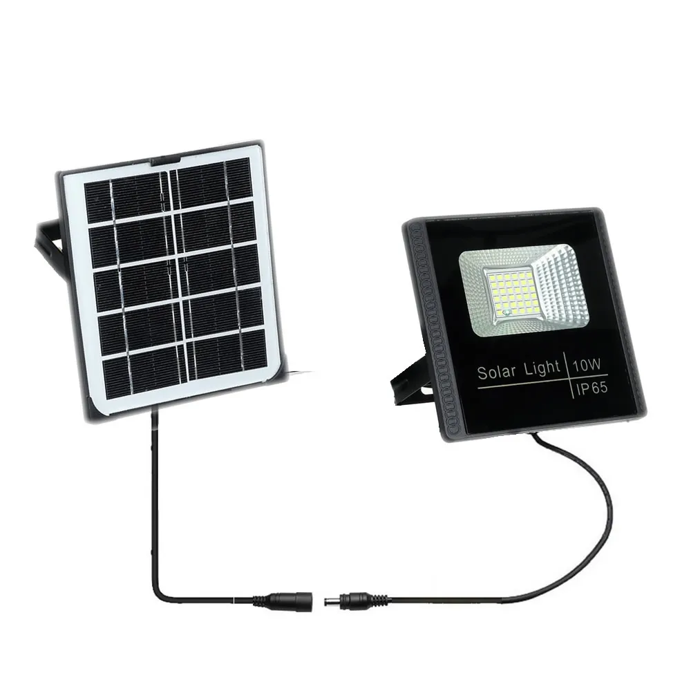Светодиодный прожектор на солнечной батарее уличная настенная лампа