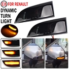 Светодиодный динамический поворотник для Renault Grand Scenic III Megane MK3 Laguna X91 Fluence Latitude SM5 saffane