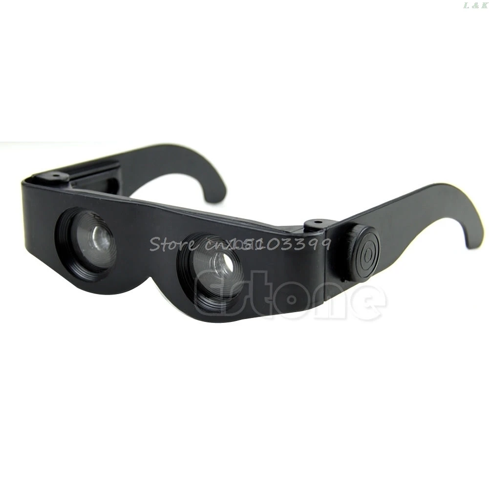 

Portable Glasses Style Magnifier Binoculars Telescope For Fishing Hiking Concert M12 dropship