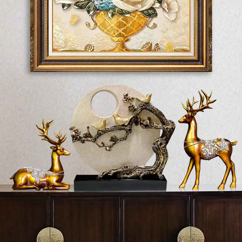 Декоративные украшения в виде оленя из Европейской смолы аксессуары для