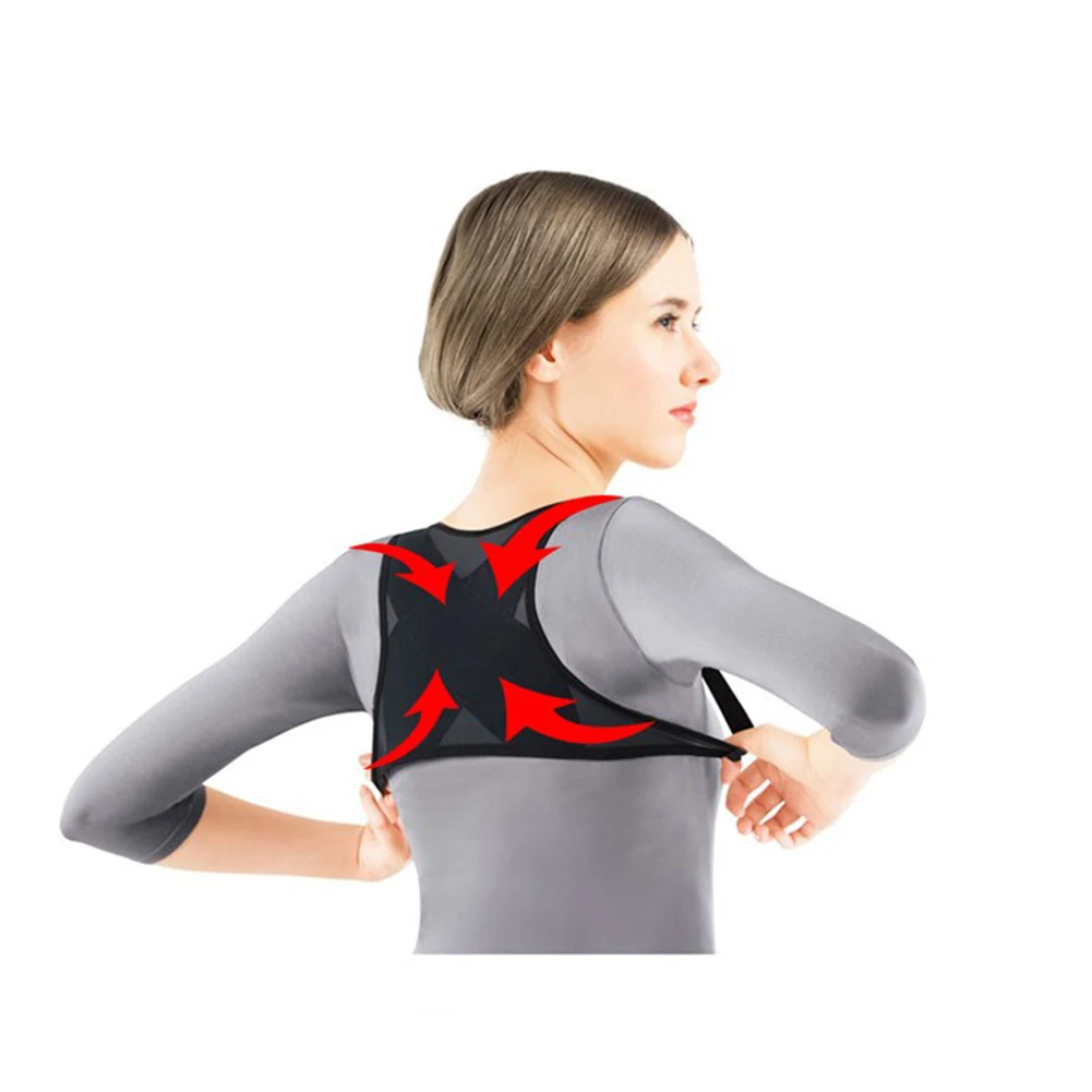 Корректор осанки для мужчин и женщин Регулируемый корректор спины Горбатая