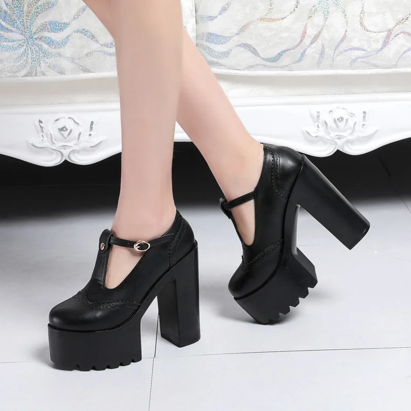 Женские Водонепроницаемые туфли LEOPARD LAND высокие для ночного клуба толщиной 14 см