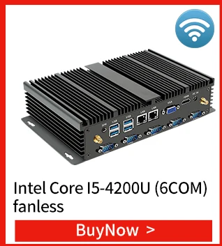 MSECORE J1800/J1900 безвентиляторный мини ПК Windows 10 промышленный компьютер linux 2* Gigabit LAN Intel Celeron четырехъядерный HD 300M WiFi