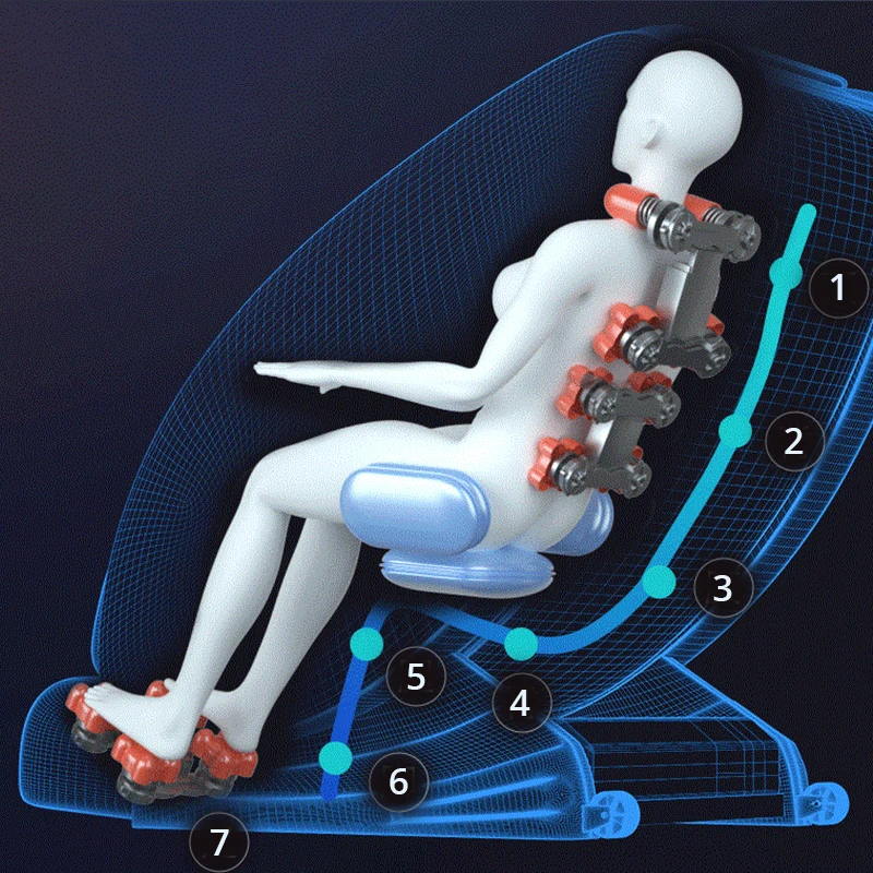 2020 Новый дизайн! внешний вид новые функции! Супер Роскошный Электрический Многофункциональный Массажный