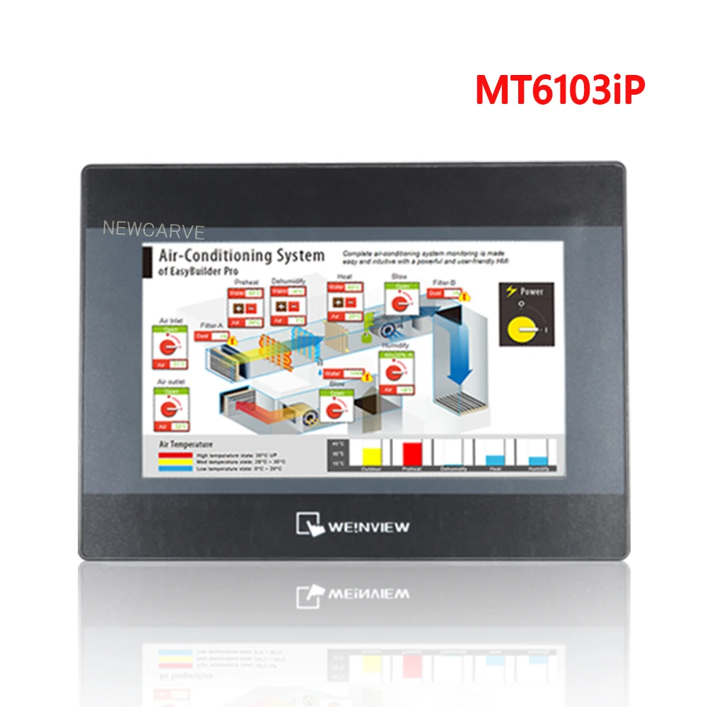 MT6103iP MT8102iP MT6102iQ HMI Сенсорный Экран 10 1 дюйма 1024*600 USB/Ethernet WEINVIEW/WEINTEK новый интерфейс