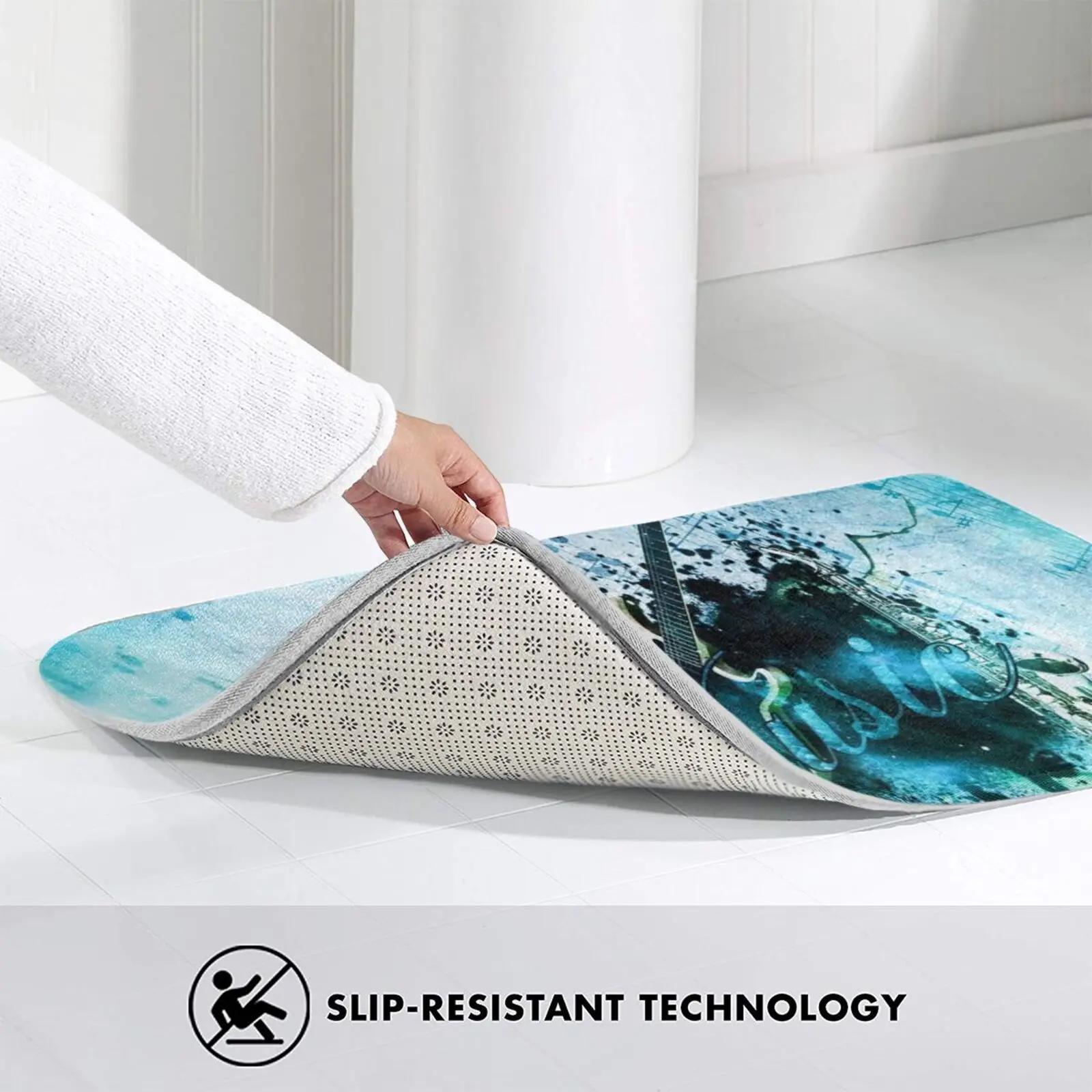 Мягкий Нескользящий Коврик для музыки 1253 коврик подушка гитары пианино