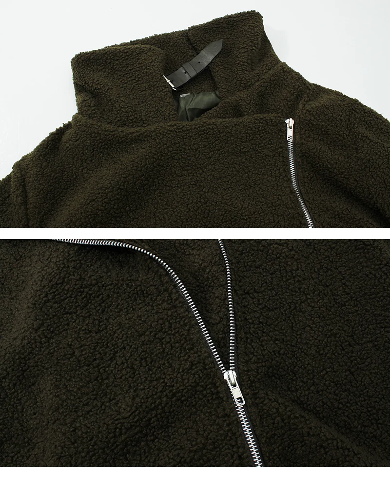 Женское теплое пальто однотонная плюшевая Вельветовая куртка Mujer 2019 зимняя