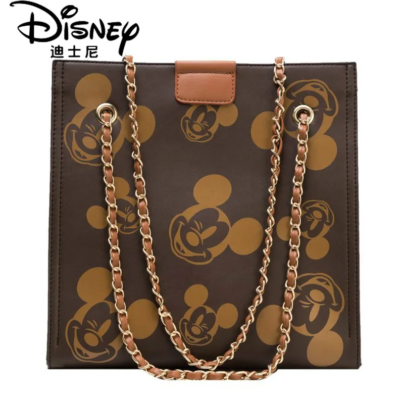 Женская сумка через плечо из ПУ кожи Disney сумка-мессенджер с Микки Маусом для