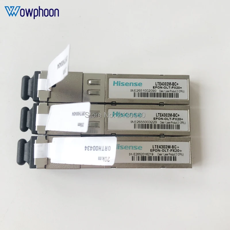 Горячая продажа оригинальный Hisense SFP модуль для Hua wei и zte EPON OLT LTE4302M-BC + EPON-OLT-PX20 |