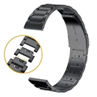 Ремешок металлический для Samsung Galaxy Watch 3Huawei watch GT2Amazfit GTR, быстросъемный браслет для наручных часов, 22 мм