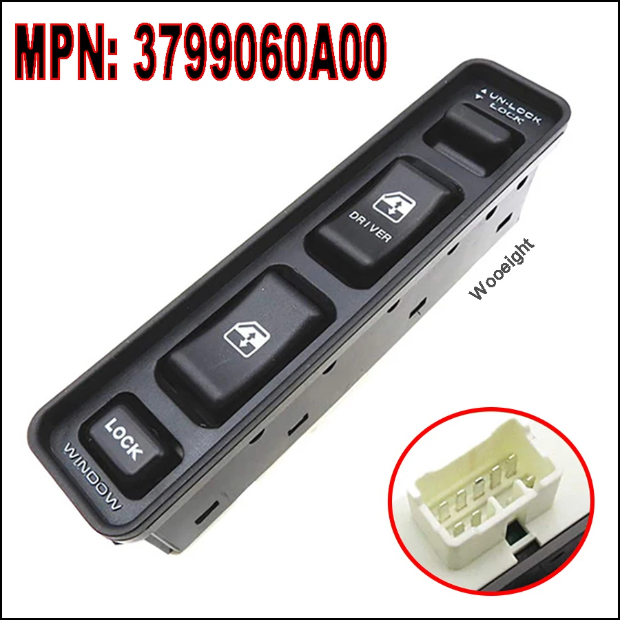 Панель переключателя стеклоподъемника Wooeight 3799060A00 для Suzuki Vitara 1992-1998 | Автомобили и