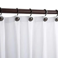 abzs shower curtain hooks decorative shower curtain hooks rings12 pcs rustproof shower hooks for bathroom curtains rods