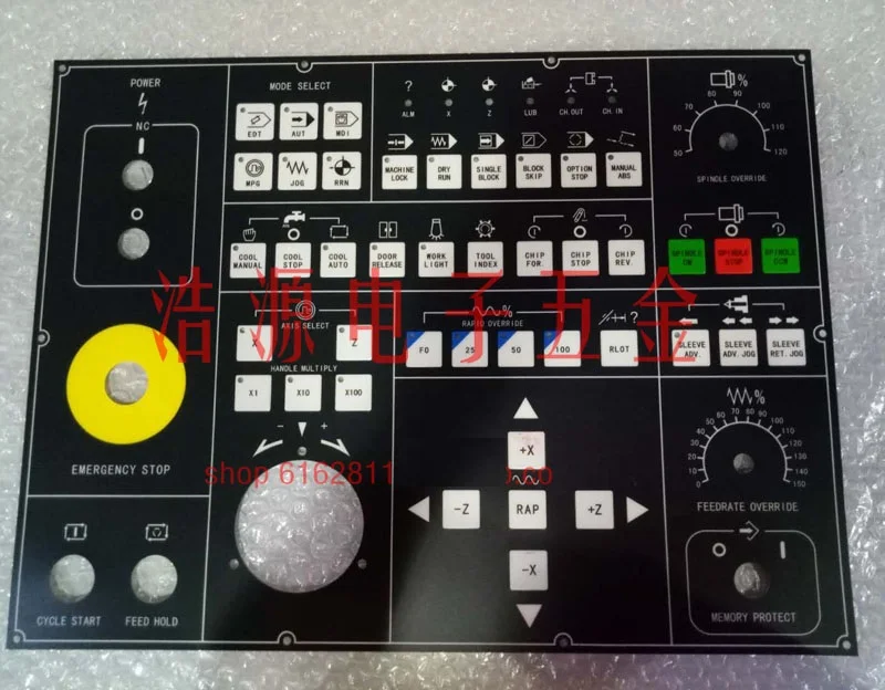 Для системы FANUC гаитянский токарный станок с ЧПУ обрабатывающий центр панель