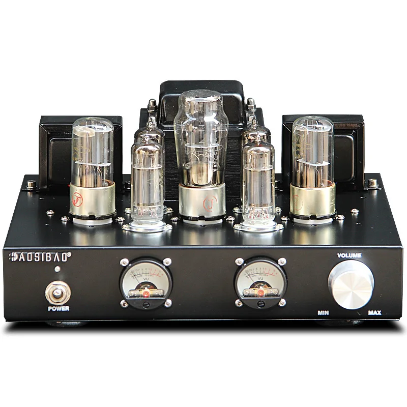 

6p1 Class A single-ended parallel pure tube amplifier rectifier, 6n8p push 6p1, manual scaffolding, frequency response 20-20khz