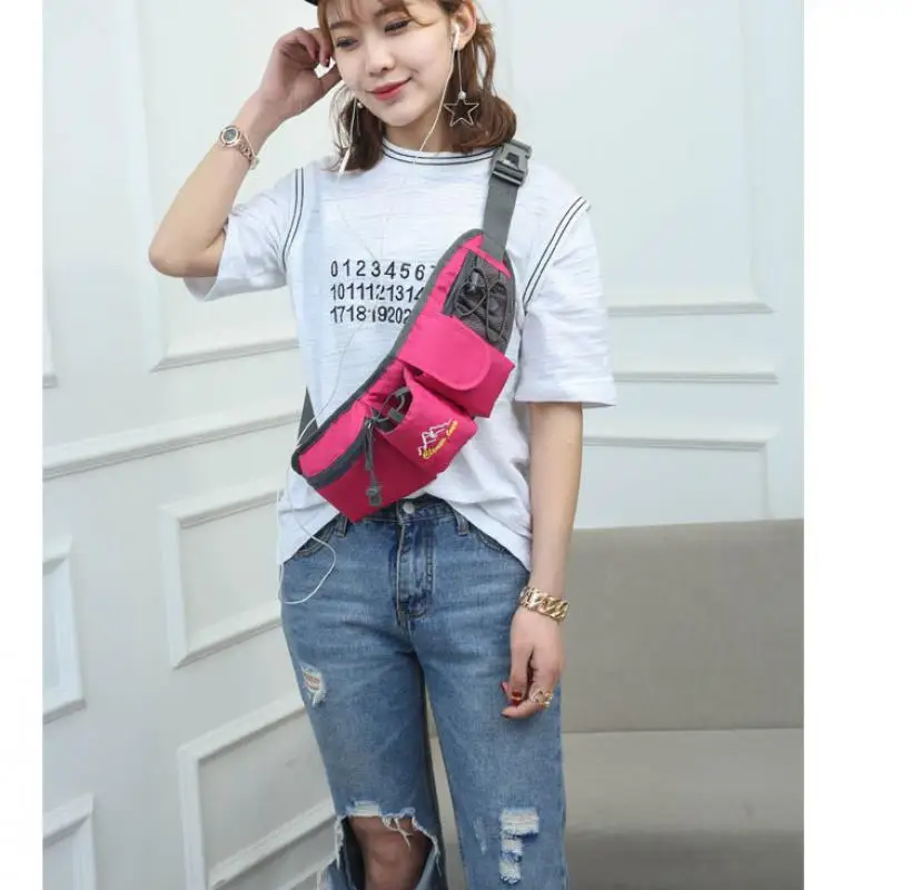 

Oxford Multifunction Waist Bag Sports Bags Portable Waterproof Breathable Capacity Kettle Bag For Women Men Outdoor Sport