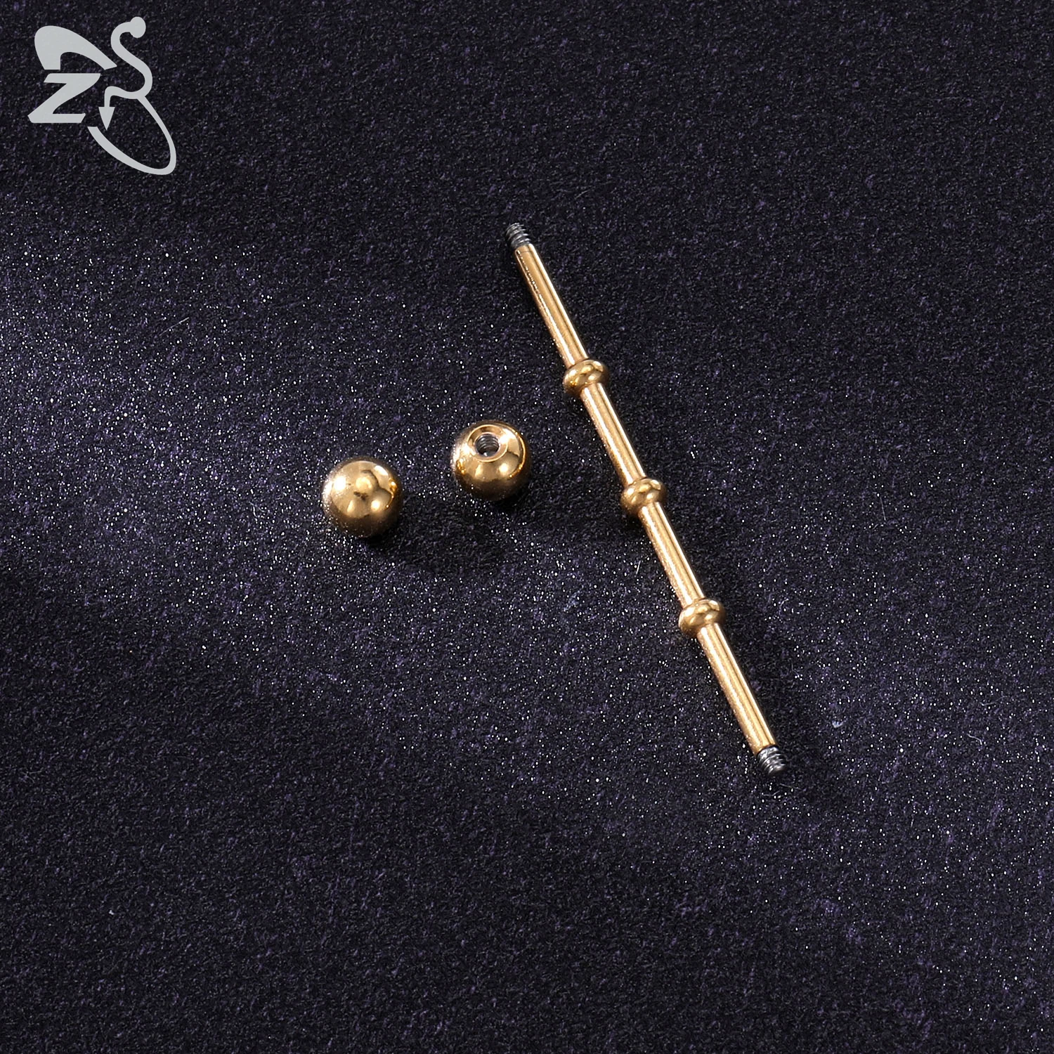 ZS 1 PC Colorful Stainless Steel Long Industrial Barbell Ring For Women Men 14g Snake Ear Tragus Helix Ear Piercing Body Jewelry