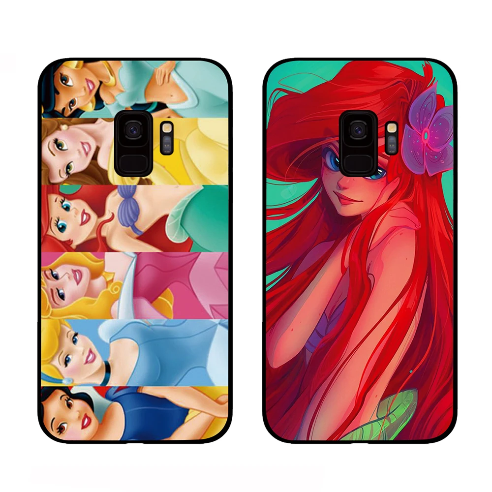 Маленькая Русалка для samsung Galaxy S10 S8 S9 Plus S7 S6 edge Note 8 9|Чехлы-накладки| |