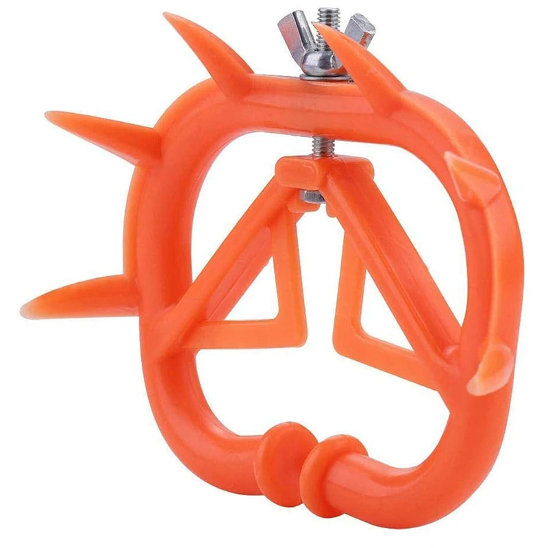 

20PC Cow Nose Ring Farm Livestock Animal Weaner Red Plastic Weaning Tool for Calf Cattle Prevent Sucking