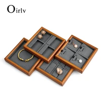oirlv wooden ring tray earring tray necklace tray jewelry set tray jewelry organizer jewelry display tray jewelry holder