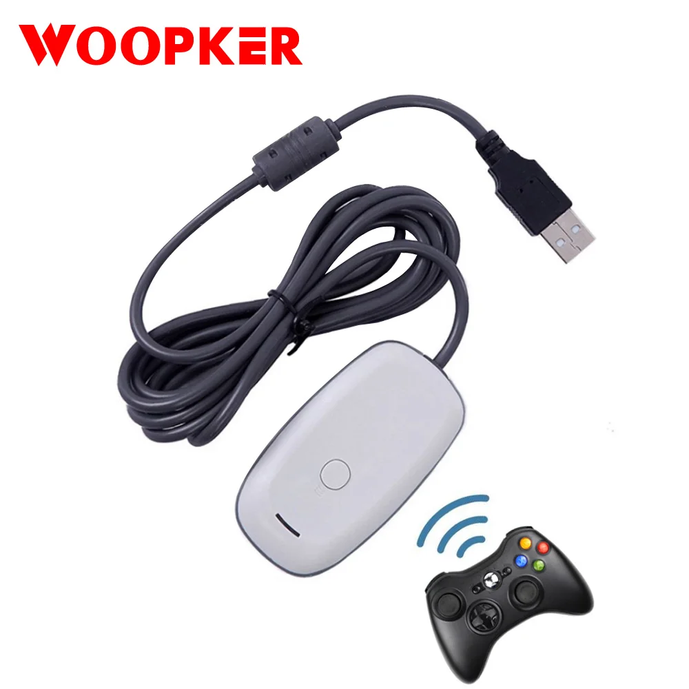 Console sem Fio Receptor para Microsoft Receptor de Computador Acessórios do Jogo Adaptador Xbox Controlador Usb 360