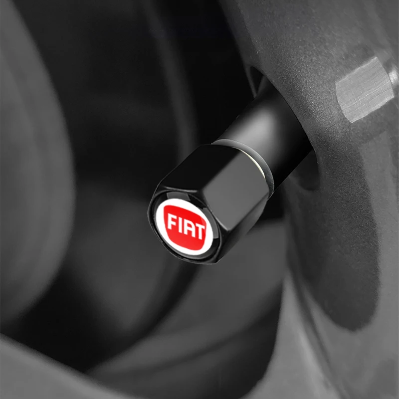 Колпачки клапанов автомобильных шин крышка штока колеса с ключом брелок для Fiat