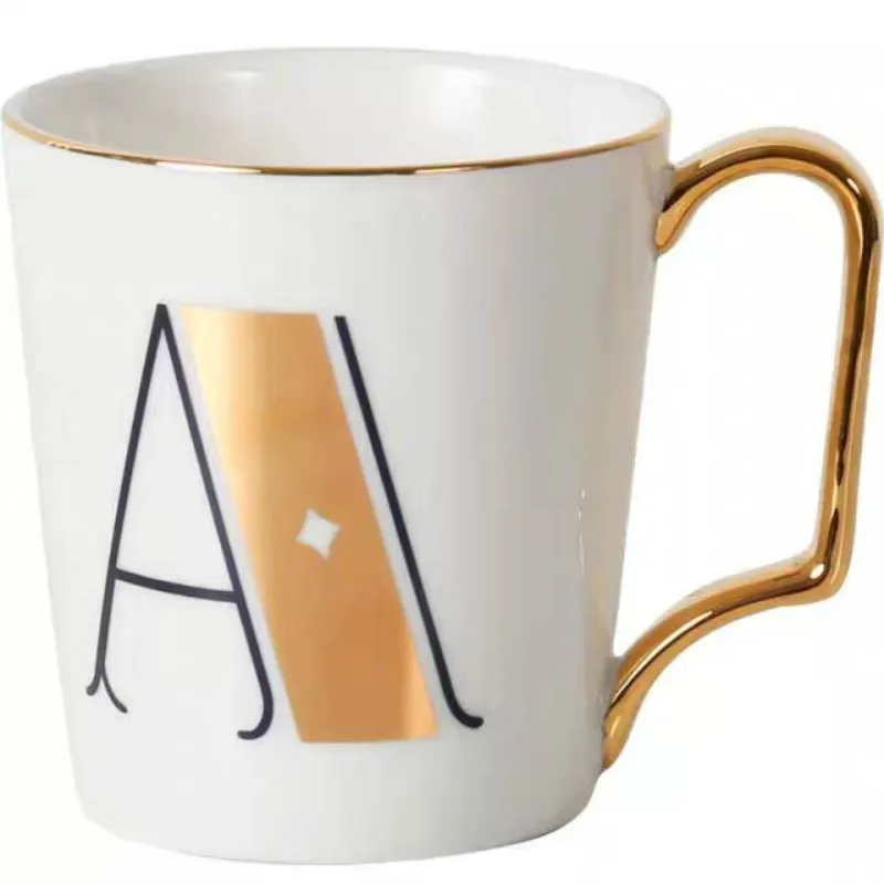 Кружка из костяного фарфора кофейная чашка и блюдце домашняя посуда для напитков