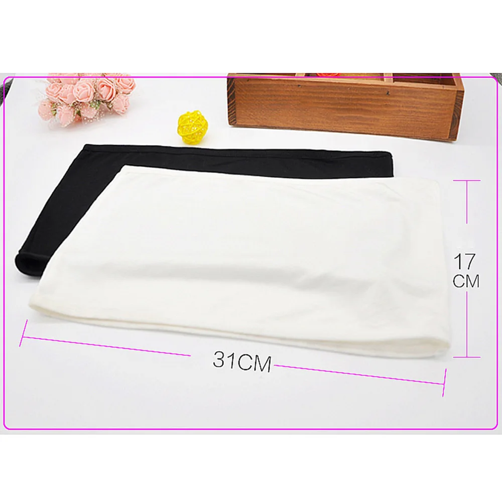 Summer Women Modal Bandeau Top Solid Breathable Strapless Bra Bandeau Soft Seamless Women Casual Tank Crop Tops