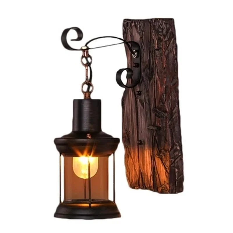 Винтажная промышленная настенная лампа с покрытием ретро Лофт светодиодный