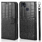Чехол из крокодиловой кожи для Asus ZenFone 3 Zoom, флип-чехол на магнитной застежке, роскошный кожаный чехол-кошелек с подставкой, сумка для телефона на Asus ZE553KL Z01HDA 5,5