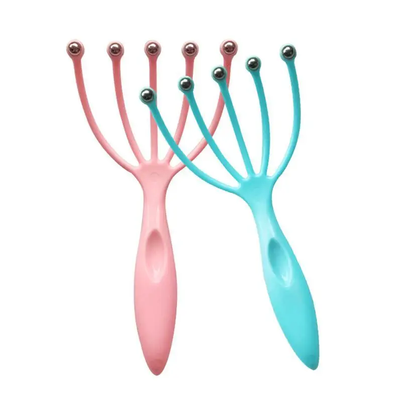 

1Pc Hot Five Finger Relax Massager Head Hair Held SPA Scalp Neck Stress Ball Massage Comfortable Relaxation Equipment
