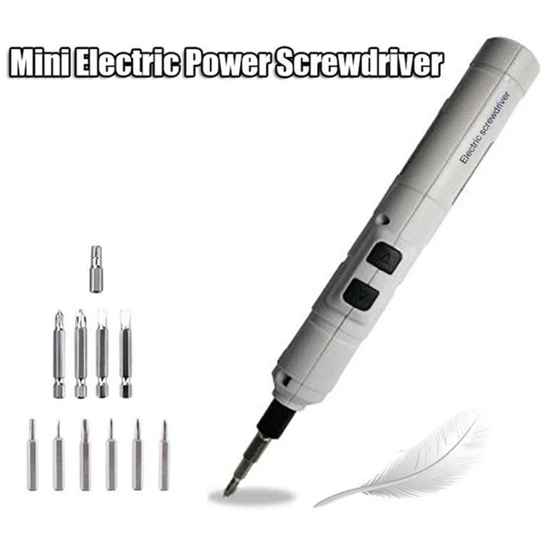 

Mini Cordless Electric Power Screwdriver Rechargeable Pen Type Small Screwdriver LC