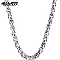 oulai777 men necklace stainless steel steel color gold necklaces chain male necklace mens fashion jewelry long chain on the neck