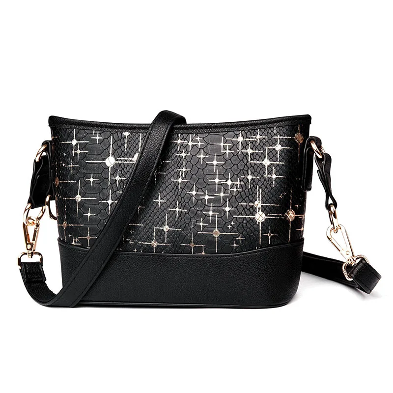 Женская маленькая сумка 2018 новая женская с крокодиловым узором модная через