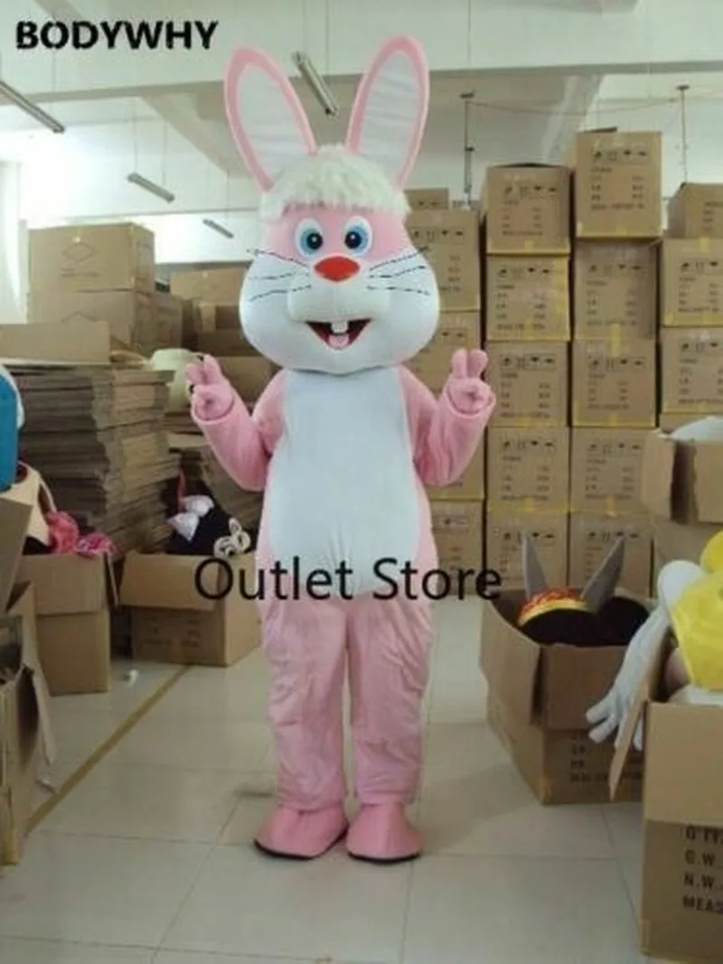 Кролик высококачественный костюм ручной работы косплей платье наряды реклама