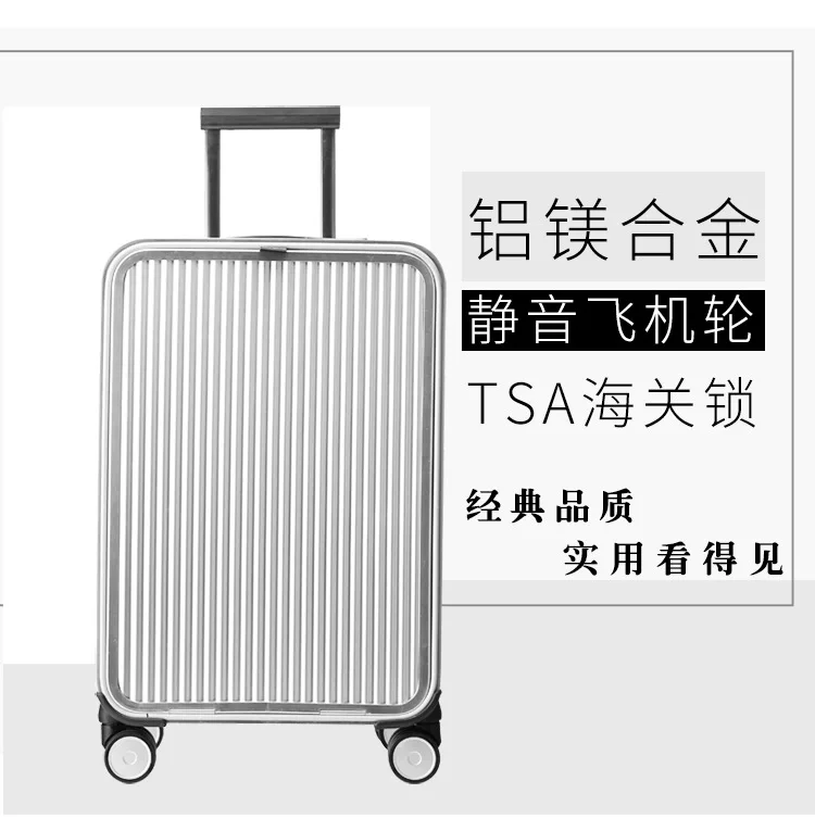 CARRYLOVE 2" 24" дюймовый Алюминиевый Чемодан TAS LOCK spinner бизнес-тележка для багажа Сумка На Колесиках