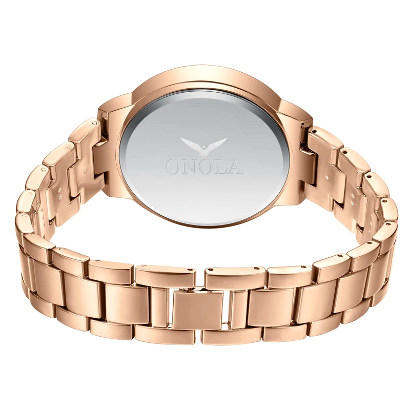 

ONOLA Women Digital Watch Fashion Touch Screen Display Watches Ladies Luxury Rhinestone Waterproof Watch Best New Year Gift